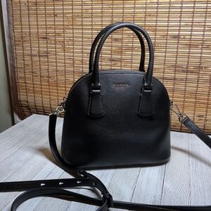 Pre-Owned Kate Spade New York Crossbody Bag Black Leather Purse